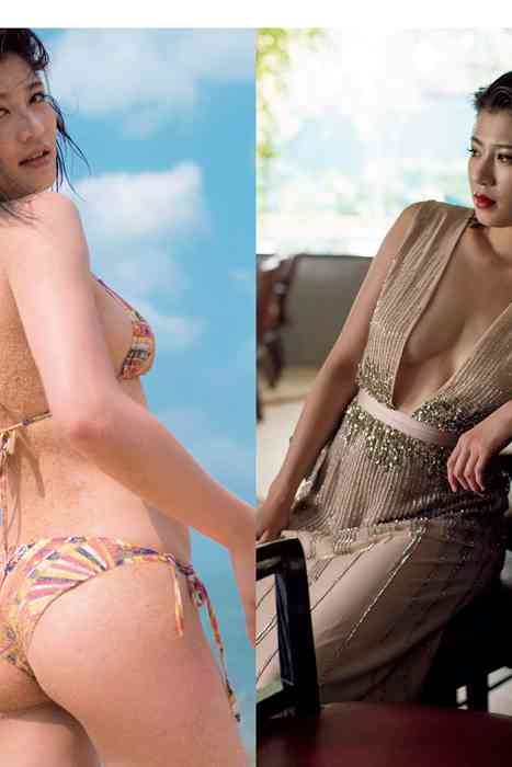 [Flash杂志写真]ID0024 2015 No.06.09 朝比奈彩 高野人母美 村上友梨 松井愛莉 [49P]--性感提示：低胸诱惑豪乳身材爆棚挑逗浴室挑逗