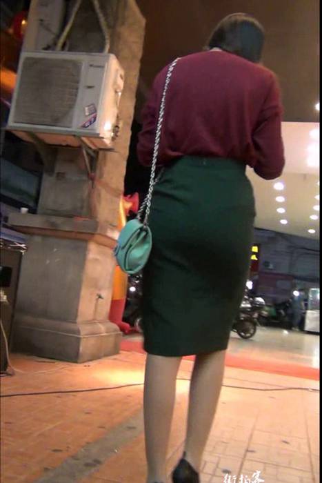 [街拍客视频]jx0502 极品高跟包臀短裙美女