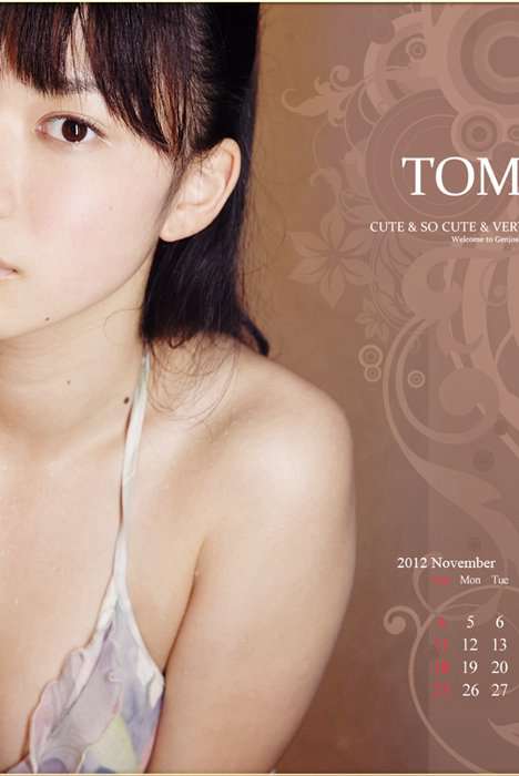 [minisuka.tv性感写真]ID0320 2012-11 Calendar Tomoe Yamanaka