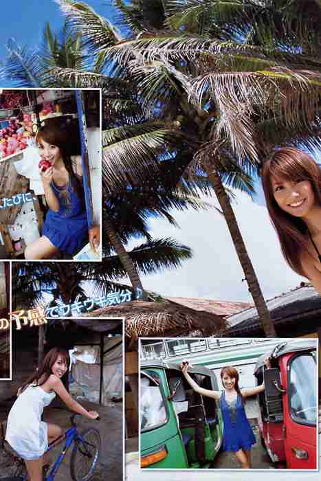 [日本写真杂志]ID0092 [Monthly Young Magazine] 2010 No.03 Azusa Yamamoto 山本梓 [16P]--性感提示：熟妇致命诱惑骚货丝袜美女非常细腻